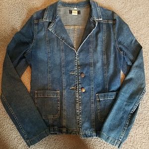 Denim Fitted Jacket